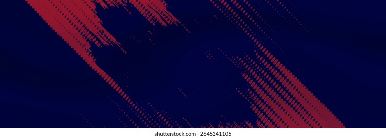 Rasterpunkte rot und blau Farbmuster Farbverlauf farbigen Textur Hintergrund. moderne eps10.