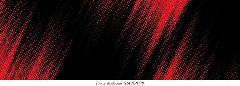 Meio-tom pontos vermelho e azul cor padrão gradiente gradiente textura fundo. Ponto pop arte cômico estilo esporte ilustração vetorial. fundo moderno