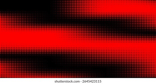 Halftone dots red and blue color pattern gradient grunge texture background. Dot pop art comic sport style vector illustration. modern background