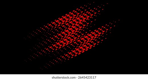 Rasterpunkte rot und blau Farbmuster Farbverlauf farbigen Textur Hintergrund. Dot Pop Art Comic Sport Stil Vektorgrafik. moderner Hintergrund