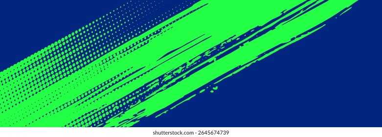 Meio-tom pontos vermelho e azul cor padrão gradiente gradiente textura fundo. Ponto pop art quadrinhos estilo esporte ilustração vetorial. grunge vetores pontos . eps 10
