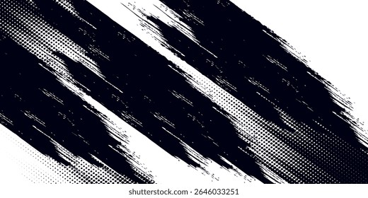 Halftone dots red and blue color pattern gradient grunge texture background. Dot pop art comic sport style vector illustration. grunge vector dots . eps 10
