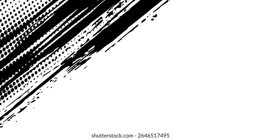 Halftone dots red and blue color pattern gradient grunge texture background. Dot pop art comic sport style vector illustration. grunge vector dots . eps 10
