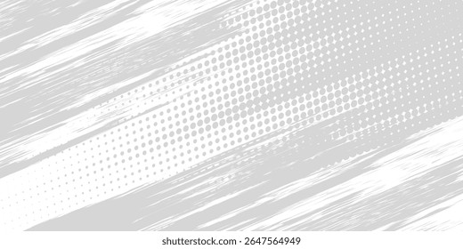 Halftone dots red and blue color pattern gradient grunge texture background. Dot pop art comic sport style vector illustration. grunge vector dots . eps 10
