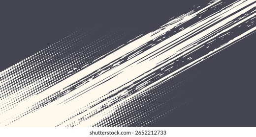 Halftone dots red and blue color pattern gradient grunge texture background. Dot pop art comic sport style vector illustration. grunge vector dots . eps 10
