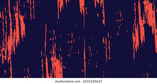 Fondo de textura grunge de gradiente de patrón de color rojo y azul con puntos medios. concepto moderno de Vector grunge eps10