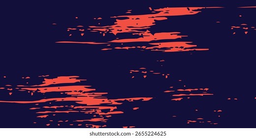 Halftone dots red and blue color pattern gradient grunge texture background. grunge vector modern concept eps10