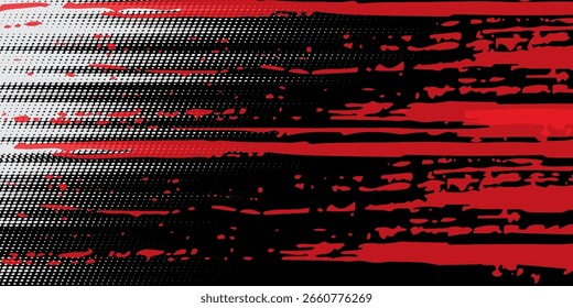 Meio-tom pontos vermelho e azul cor padrão gradiente gradiente textura fundo. Ponto pop arte cômico estilo esporte vetor illerp 10.