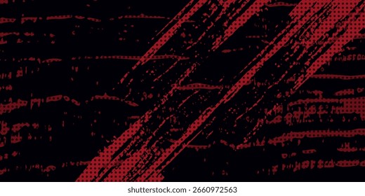 Meio-tom pontos vermelho e azul cor padrão gradiente gradiente textura fundo. Ponto pop art quadrinhos estilo esporte ilustração vetorial. grunge vetores pontos