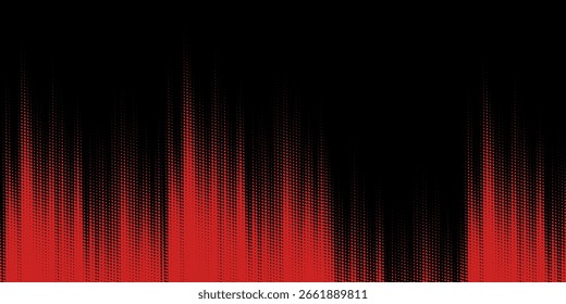 Halftone dots red and blue color pattern gradient grunge texture background. Dot pop art comic sport style vector illustration. modern background