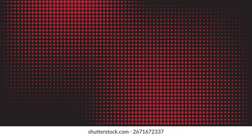 Halftone dots red and blue color pattern gradient grunge texture background. Dot pop art comic sport style vector illustration. modern background. eps10