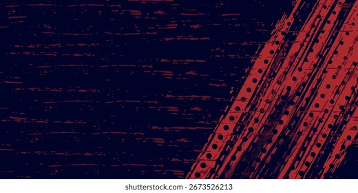 Meio-tom pontos vermelho e azul cor padrão gradiente gradiente textura fundo. Ponto pop art quadrinhos estilo esporte ilustração vetorial. grunge vetores pontos