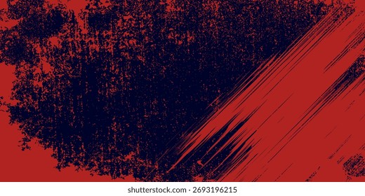 Halftone dots red and blue color pattern gradient grunge texture background. Dot pop art comic sport style vector illustration. grunge vector dots