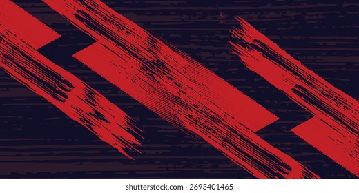 Fondo de textura de grunge de gradiente de patrón de color rojo y azul de puntos medios. eps moderno 10.