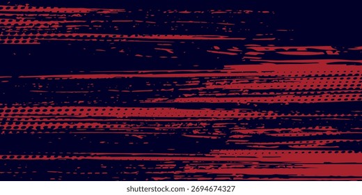 Meio-tom pontos vermelho e azul cor padrão gradiente gradiente textura fundo. ilustração do vetor do estilo do esporte da arte pop.