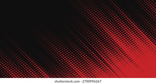 Halftone dots red and blue color pattern gradient grunge texture background. Dot pop art comic sport neutral simple art good nice