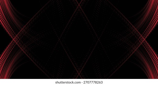 Rasterpunkte rot und blau. abstrakte Moderne.