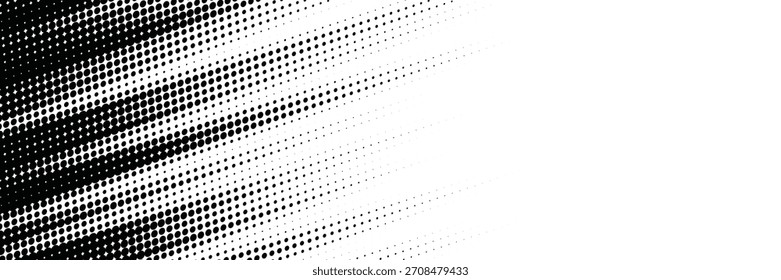 Fondo de textura grunge de gradiente de patrón de color rojo y azul con puntos de semitono. Ilustración vectorial de estilo deportivo de cómic de arte pop de punto. fondo moderno