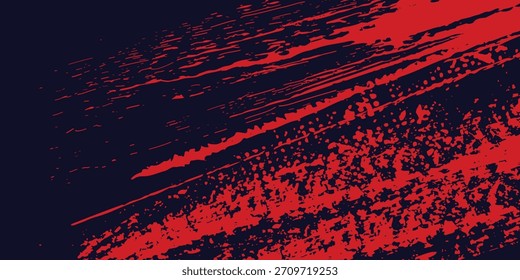 Fondo de textura grunge de gradiente de patrón de color rojo y azul con puntos de semitono. Ilustración vectorial de estilo deportivo de cómic de arte pop de puntos. puntos de Vector grunge


