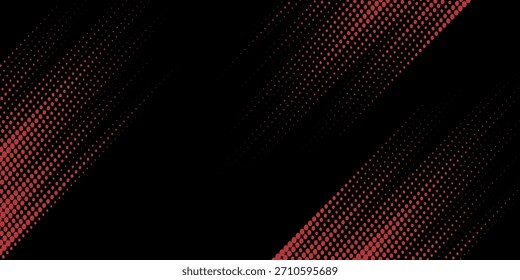 Halftone dots red and blue color pattern gradient grunge texture background. Dot pop art comic sport style vector illustration. modern background