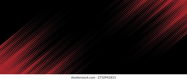 Meio-tom pontos vermelho e azul cor padrão gradiente gradiente textura fundo. Ponto pop arte cômico estilo esporte ilustração vetorial. fundo moderno

