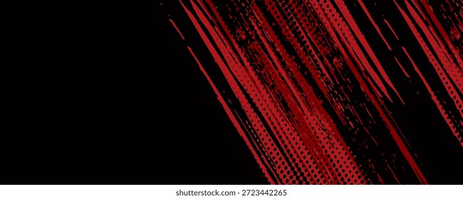 Meio-tom pontos vermelho e azul cor padrão gradiente gradiente textura fundo. Ponto pop arte cômico esporte estilo vetor ilustration.Eps10