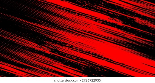 Meio-tom pontos vermelho e azul cor padrão gradiente gradiente textura fundo. ilustração do vetor do estilo do esporte da arte pop. 