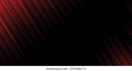 Meio-tom pontos vermelho e azul cor padrão gradiente gradiente textura fundo. Ponto pop arte cômico estilo esporte ilustração vetorial. fundo moderno