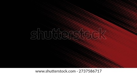 Halftone dots red and blue color pattern gradient grunge texture background. Dot pop art comic sport style vector illustration. modern background	