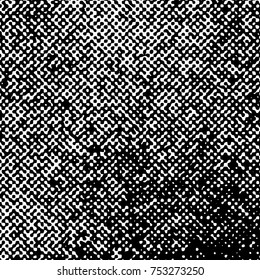 Halftone dots retro background Grunge style old ancient black and white vector texture template. antique dirty background. scratched cracked surface. vector abstract retro illustration.aged texture. 