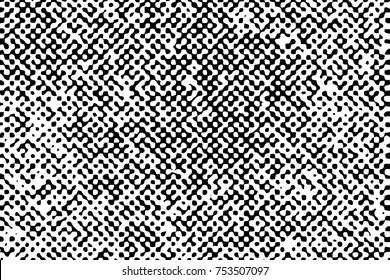 Halftone dots retro background Grunge style old ancient black and white vector texture template. antique dirty background. scratched cracked surface. vector abstract retro illustration.aged texture. 