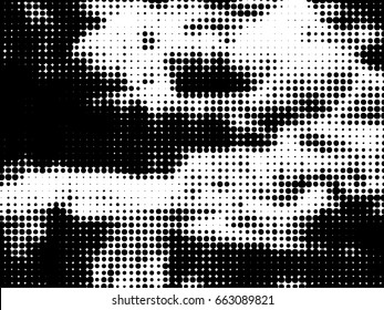 Halftone dots .Scratch Grunge Urban Background.Texture Vector.Dust Overlay Distress Grain ,Simply Place illustration over any Object to Create grungy Effect .abstract,dirty,poster for your design.