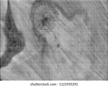 Halftone dots texture background - abstract stock vector template  
