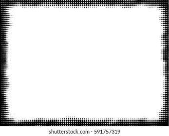 Halftone dots texture background - abstract stock vector template