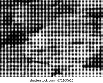 Halftone dots texture background - abstract stock vector template