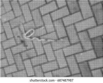 Halftone dots texture background - abstract stock vector template 
