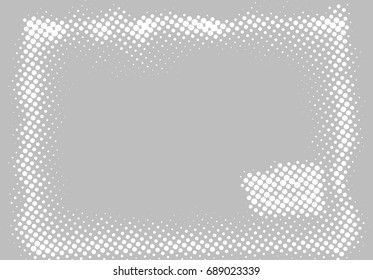 Halftone dots texture background - abstract stock vector template