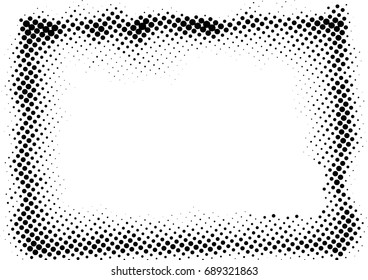 Halftone dots texture background - abstract stock vector template