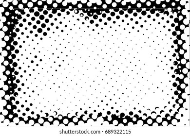 Halftone dots texture background - abstract stock vector template