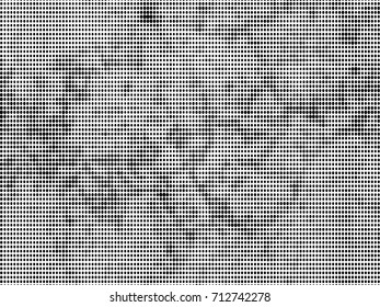 Halftone dots texture background - abstract stock vector template
