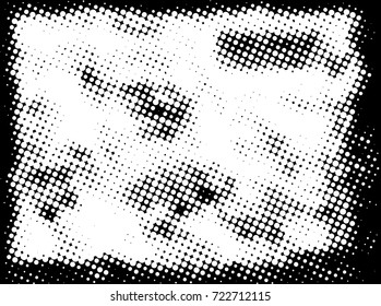 Halftone dots texture background - abstract stock vector template
