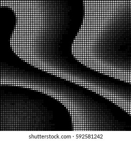 Halftone dots texture background. Spotted vector Abstract wave Texture
