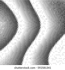 Halftone dots texture background. Spotted vector Abstract wave Texture

