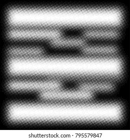 halftone dots vector