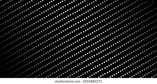 Halftone dots . Vector Illustration .Technology Logo . Design element . Abstract Geometric shape . eps 10