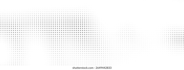 Halftone Dots Vector Pattern Gradient for Comic Book Pop Art and Vintage Print Effects, Comic art, pop art, halftone print backgrounds.