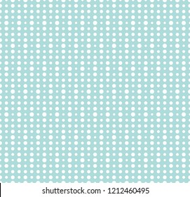 Halftone Dots Vector Pattern. Retro Style Background Texture.