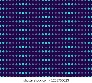 Halftone Dots Vector Pattern. Retro Style Background. Parametric Circle Texture.
