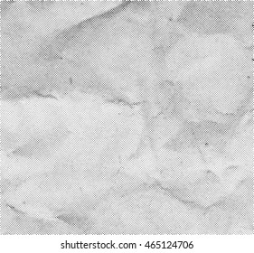 Halftone dots vector texture background