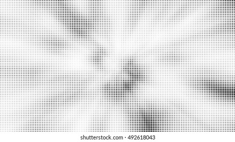 halftone dots vector texture background